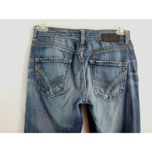 Buckle Jeans Men's Black Zipper Fly Denim Jeans Size 30 Regular